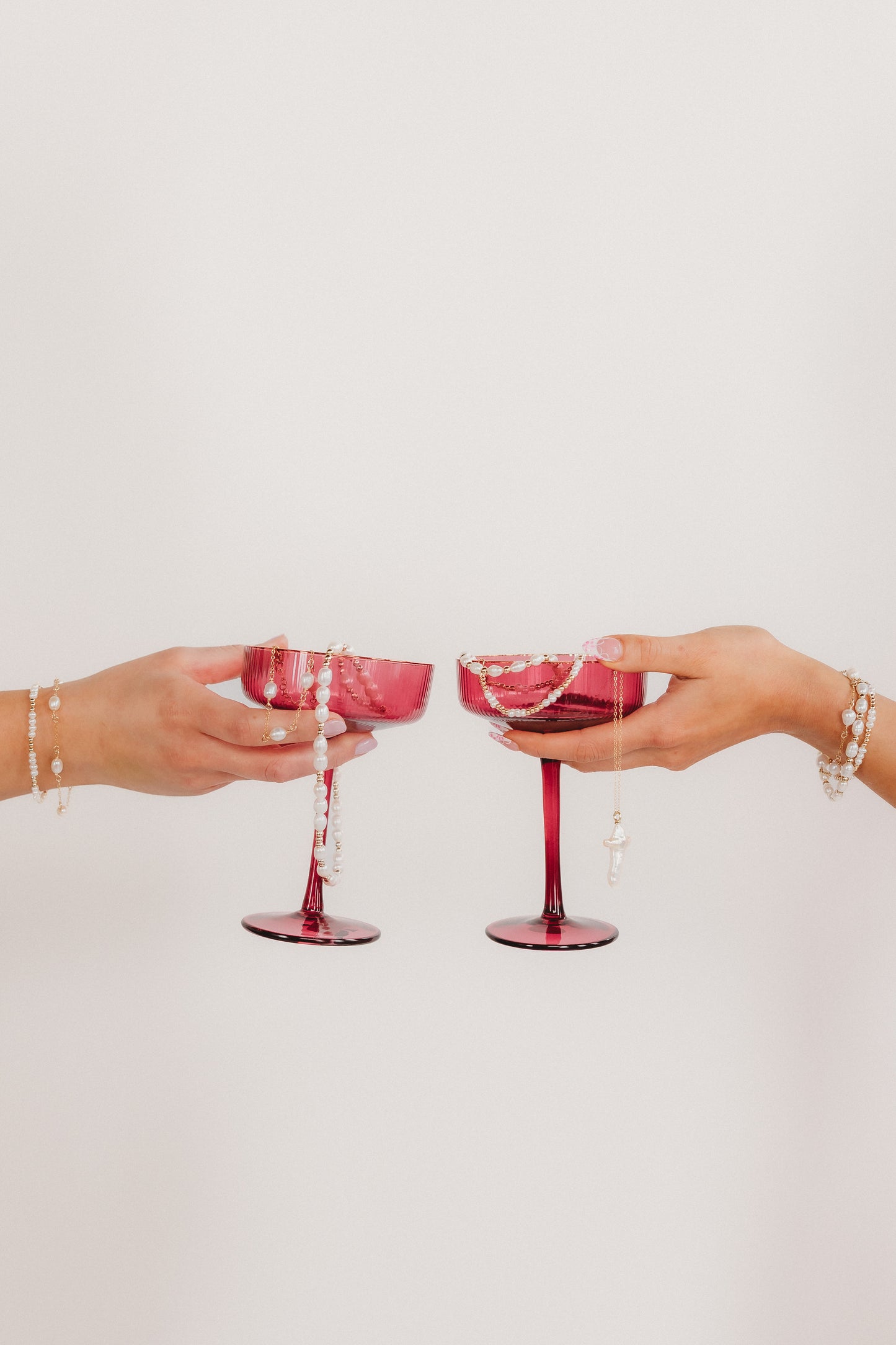 The Golden Days Collection - Pearl Chain Bracelet