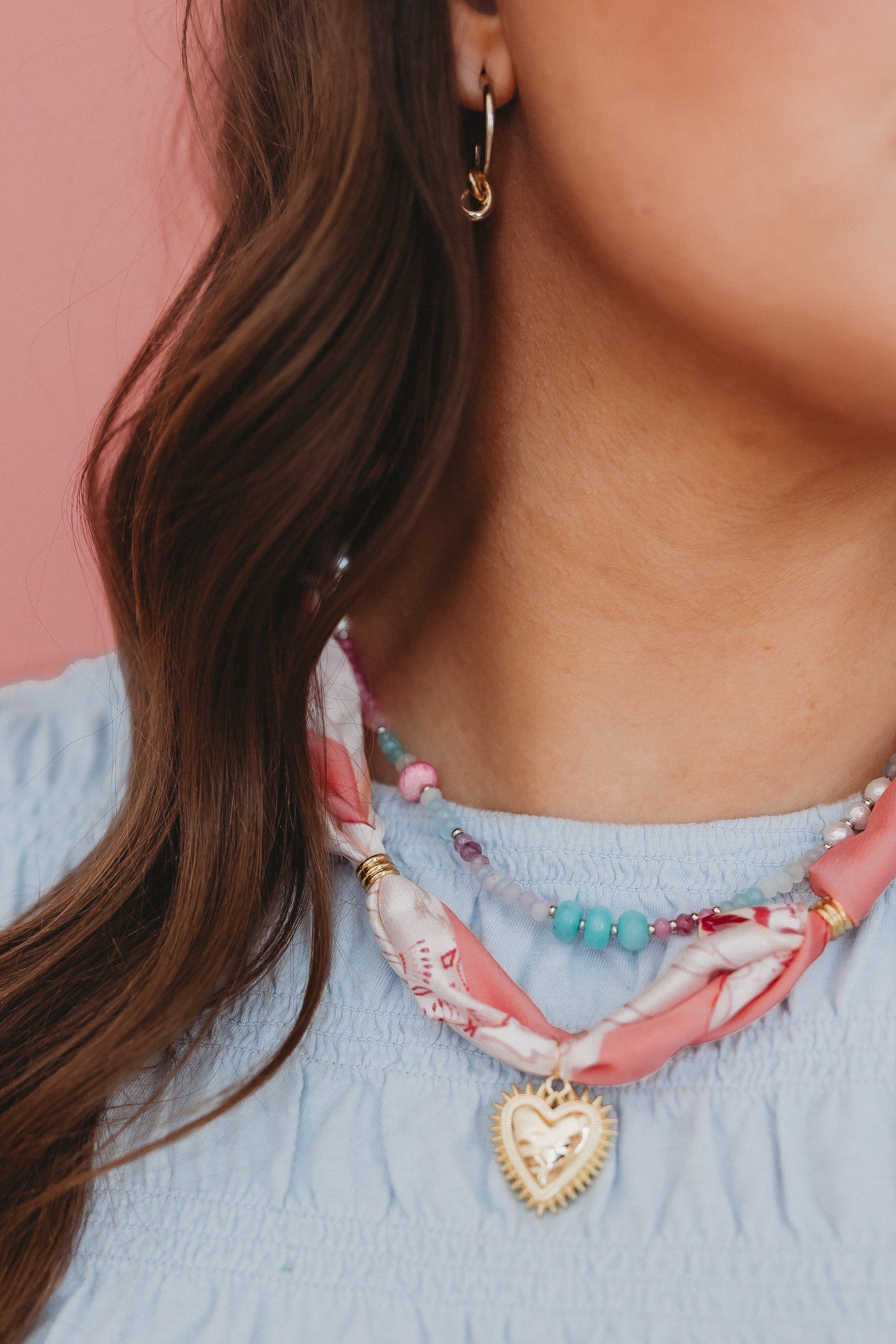 Always Flourishing Collection - Rae Scarf Necklace