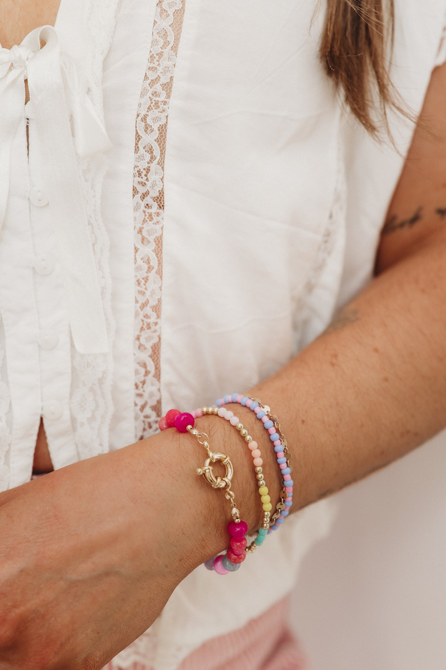 Always Flourishing Collection - Hannah Gemstone Beaded Bracelet