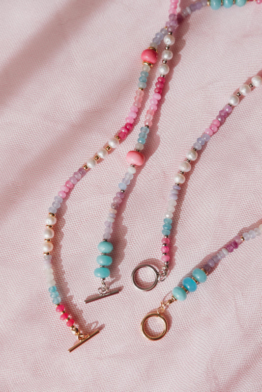 Always Flourishing Collection - Marlee Gemstone Beaded Necklace