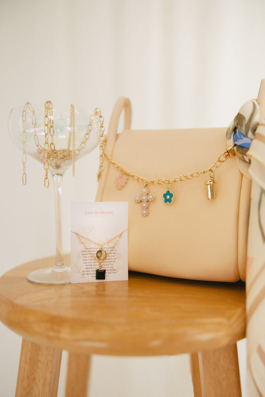 Dream Big, Stay Grounded Gold-Filled Layered Necklace | You in Bloom Collection
