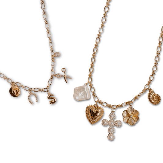 CREATE YOUR OWN - OVAL CHARM NECKLACE