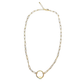 CREATE YOUR OWN - ROUND CARABINER CHARM NECKLACE