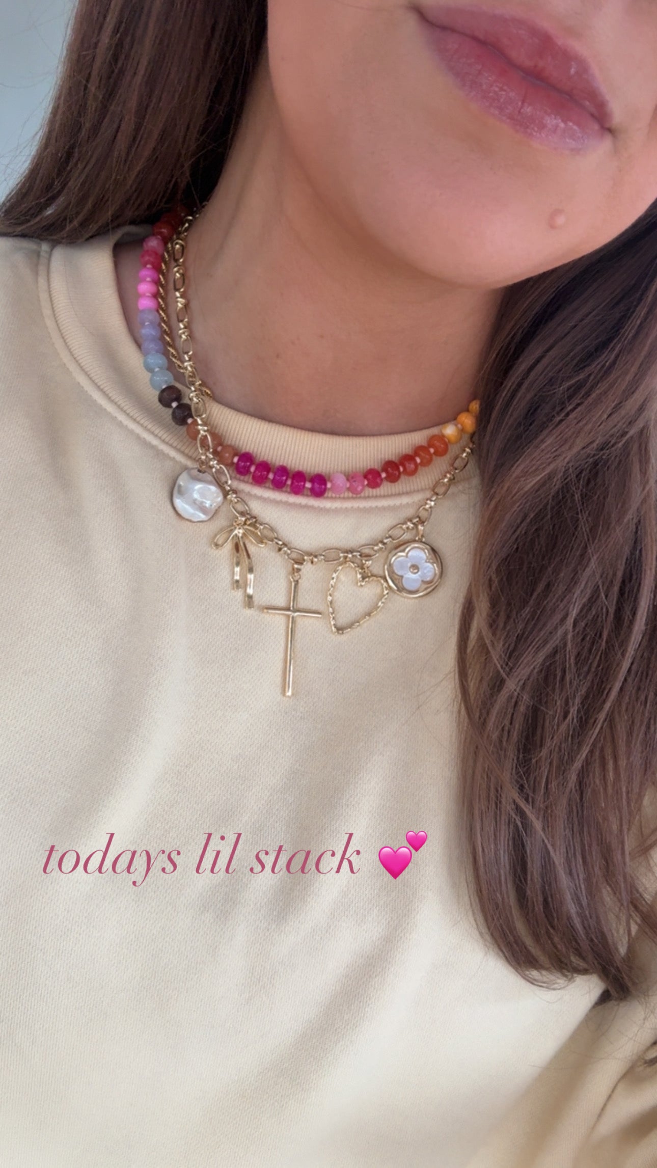 BESTSELLER - "Fortunate One" Charm Necklace