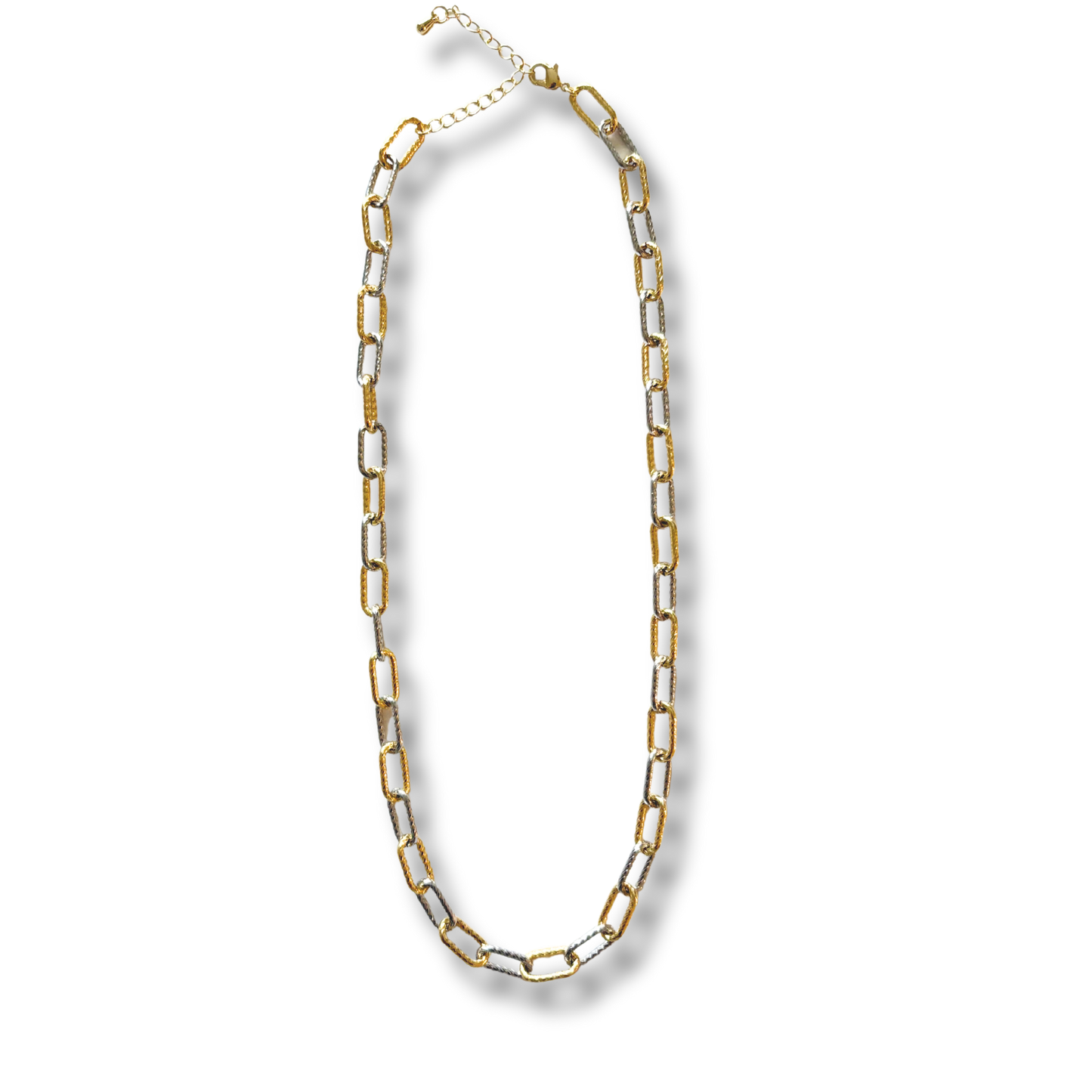 CREATE YOUR OWN - MIXED METAL CHARM NECKLACE