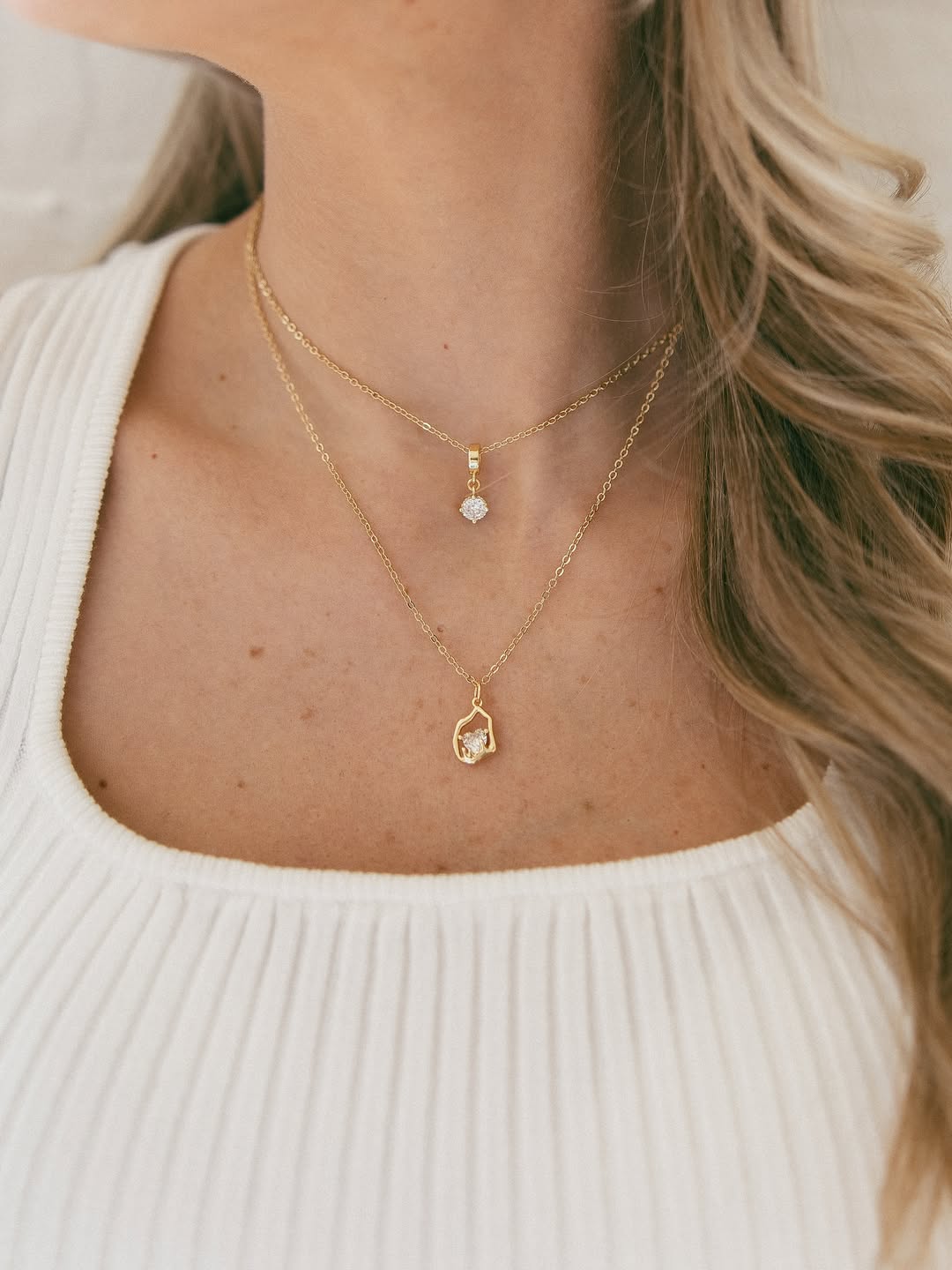 You in Bloom Collection - Find Your Balance Layered Necklace
