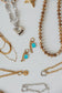 Open Sky Turquoise Huggie Earrings
