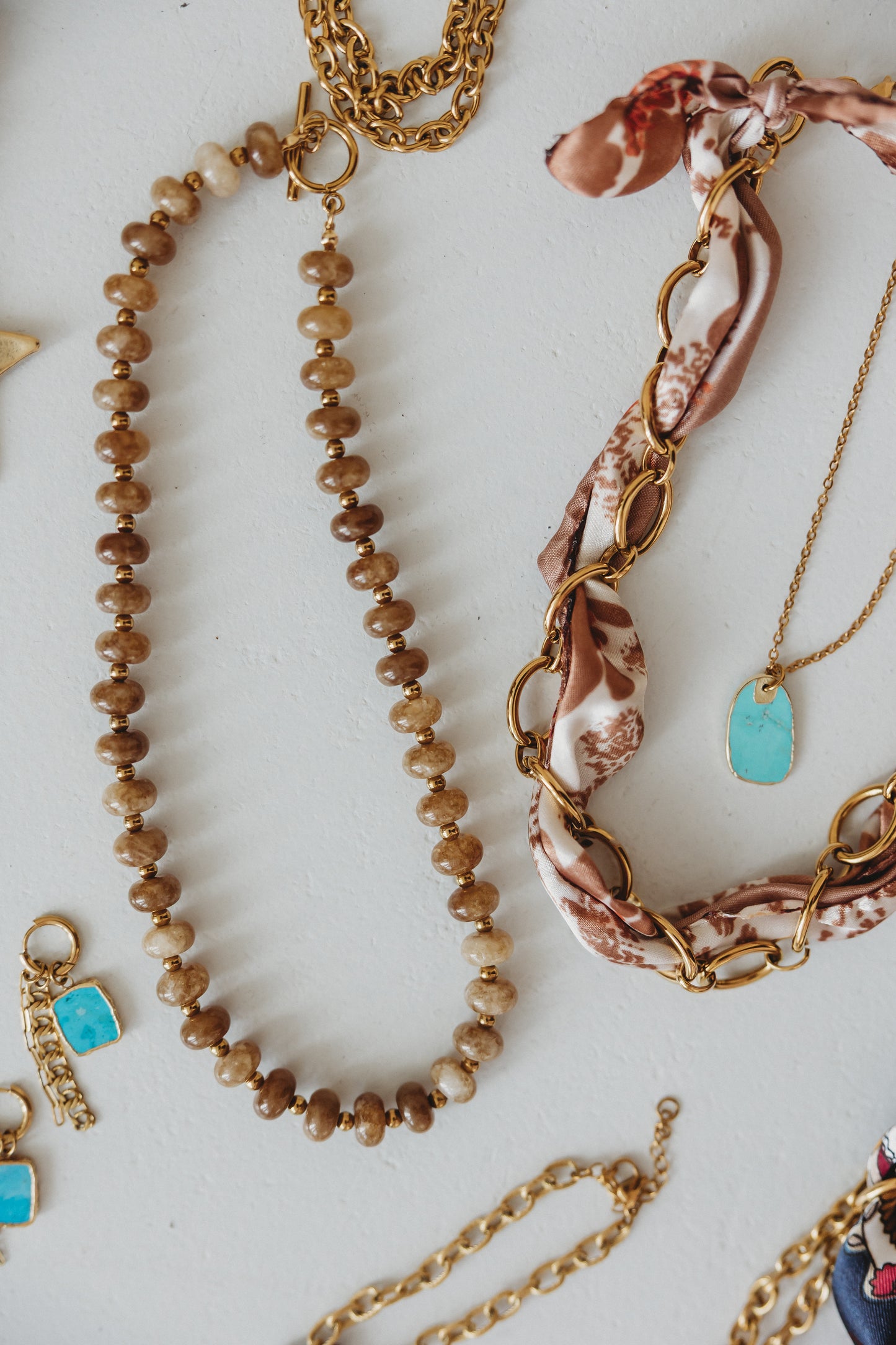 Long Way Home Beaded Necklace