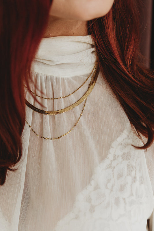 Deep Roots Layered Necklace