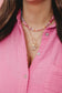 CREATE YOUR OWN - OVAL CARABINER CHARM NECKLACE