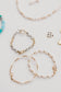The Golden Days Collection - Large Beaded Pearl Bracelet