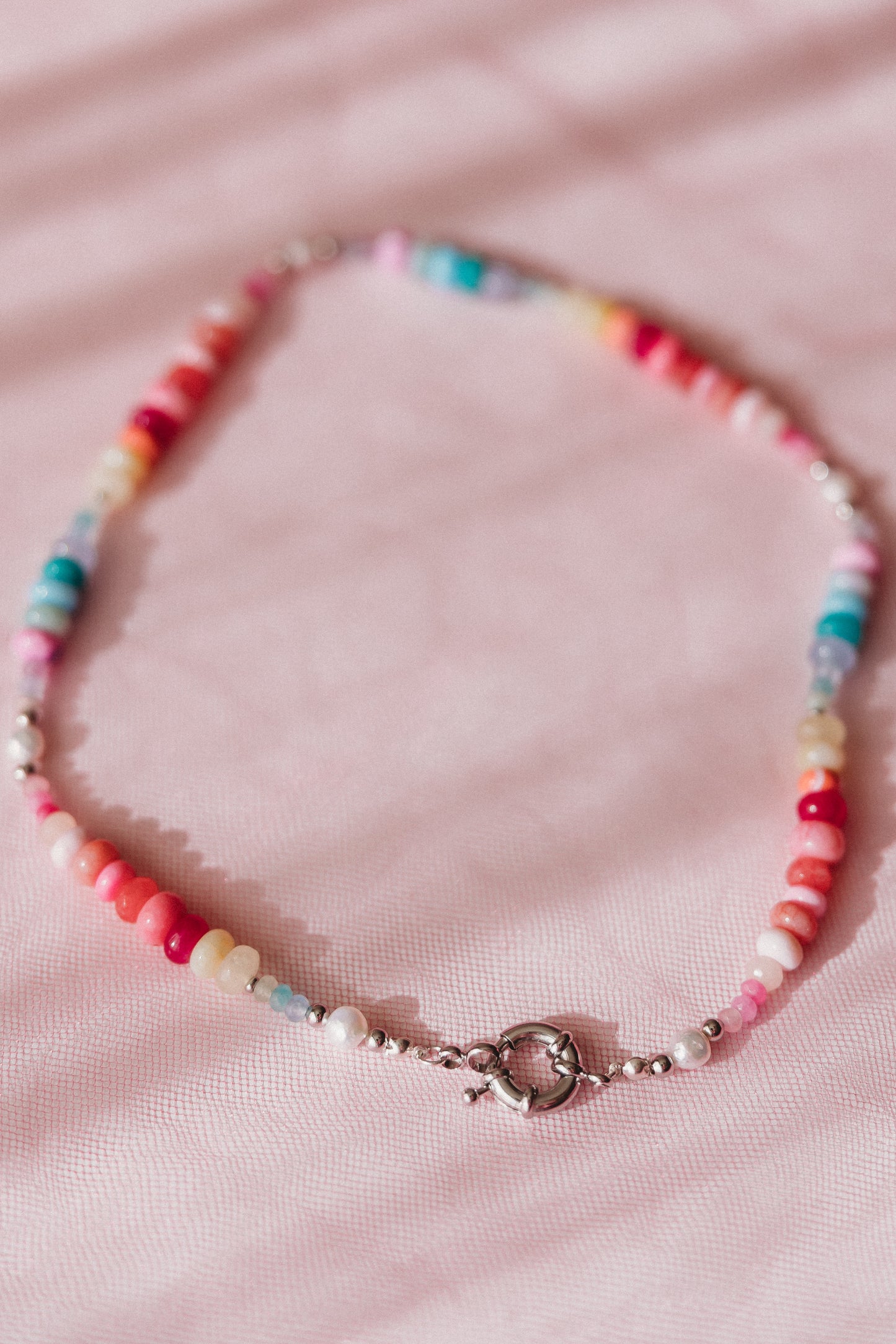 Always Flourishing Collection - Marie Gemstone Beaded Necklace
