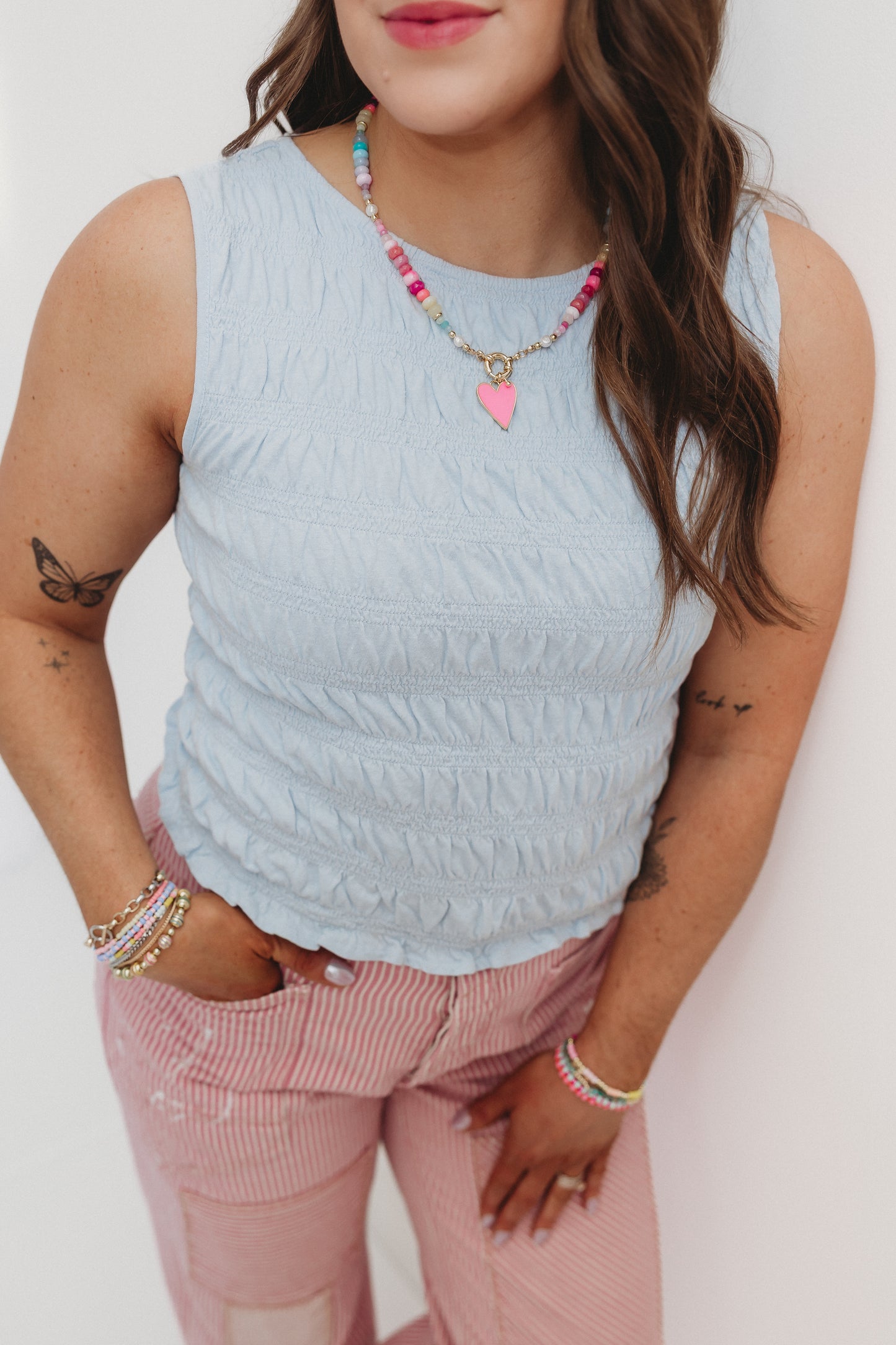 Always Flourishing Collection - Marie Gemstone Beaded Necklace