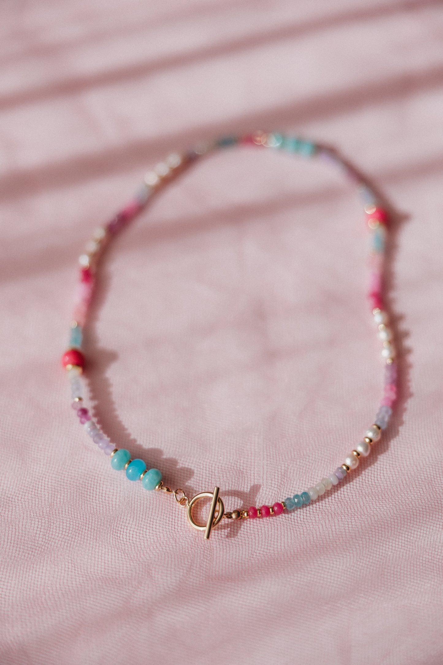 Always Flourishing Collection - Marlee Gemstone Beaded Necklace
