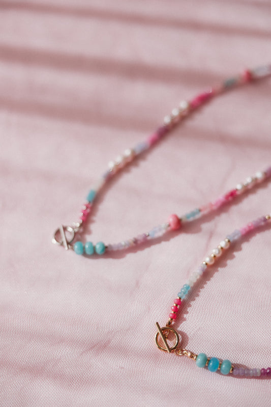 Always Flourishing Collection - Marlee Gemstone Beaded Necklace