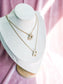 PRE-ORDER Rhinestone Initial Statement Necklace