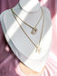 PRE-ORDER Rhinestone Initial Statement Necklace
