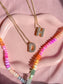 PRE-ORDER Rhinestone Initial Statement Necklace