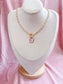 Birthstone + Initial Necklace