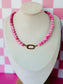 Strawberry Sorbet Necklace
