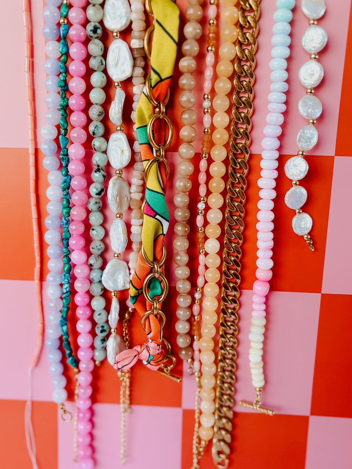 Strawberry Sorbet Necklace