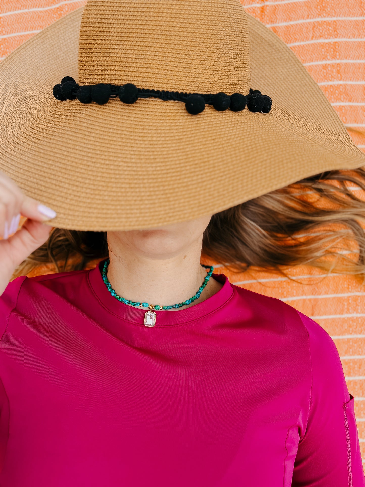 On Lake Time Necklace