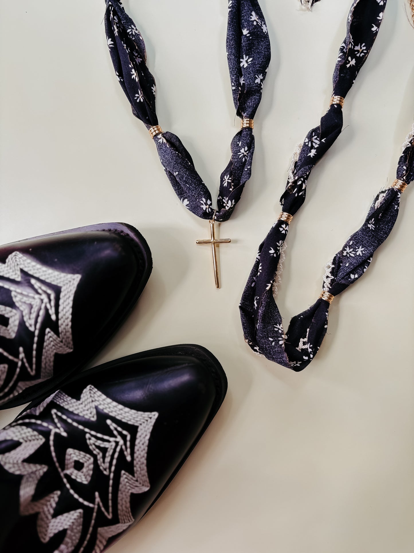 Bandana Scarf Necklace