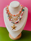 Coral Gemstone Necklace | Sugar & Sunshine Line