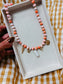 Coral Gemstone Necklace | Sugar & Sunshine Line