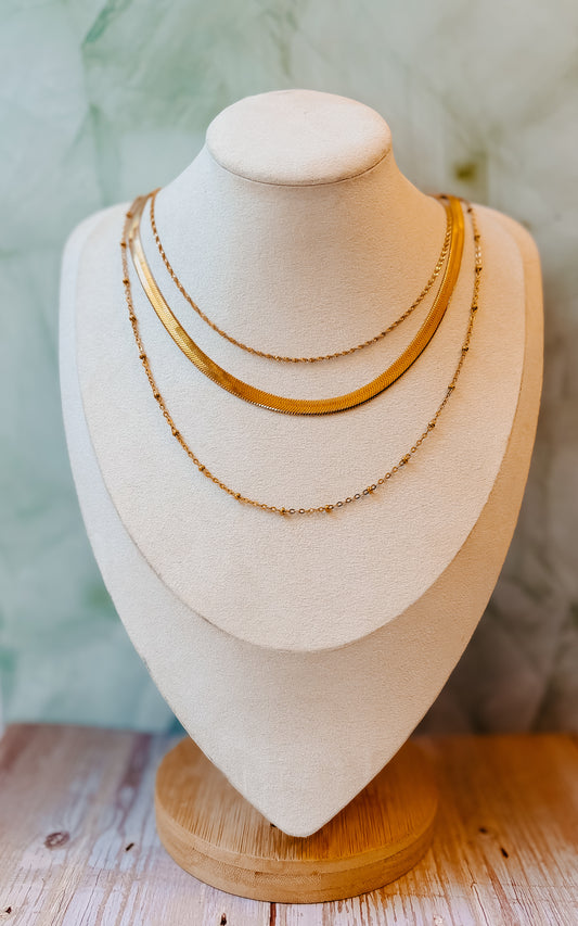 Deep Roots Layered Necklace