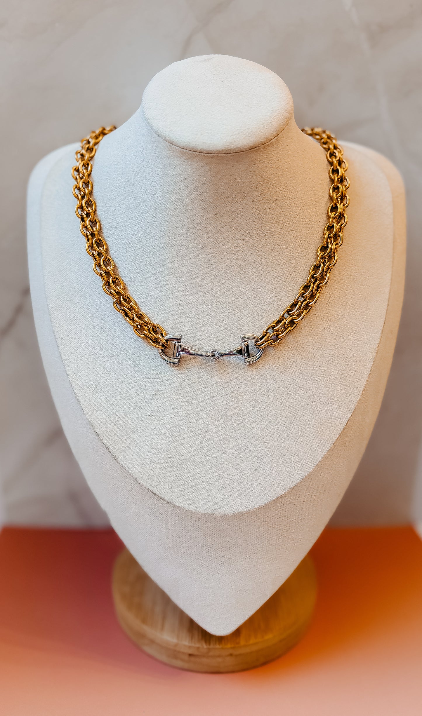Westward Horsebit Necklace