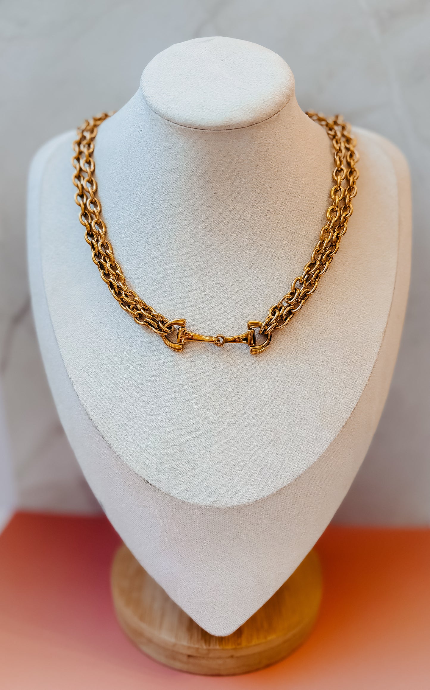 Westward Horsebit Necklace