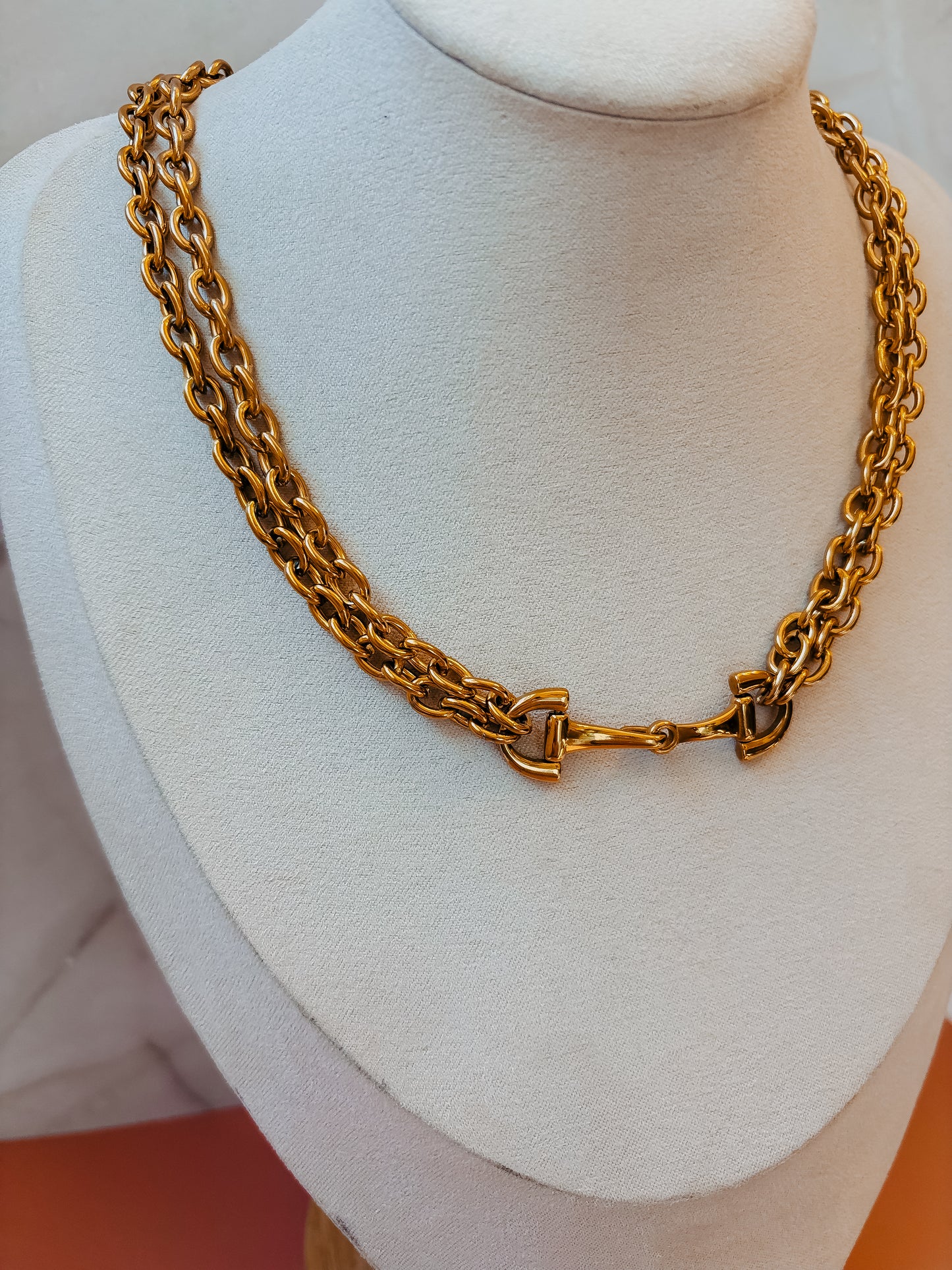 Westward Horsebit Necklace
