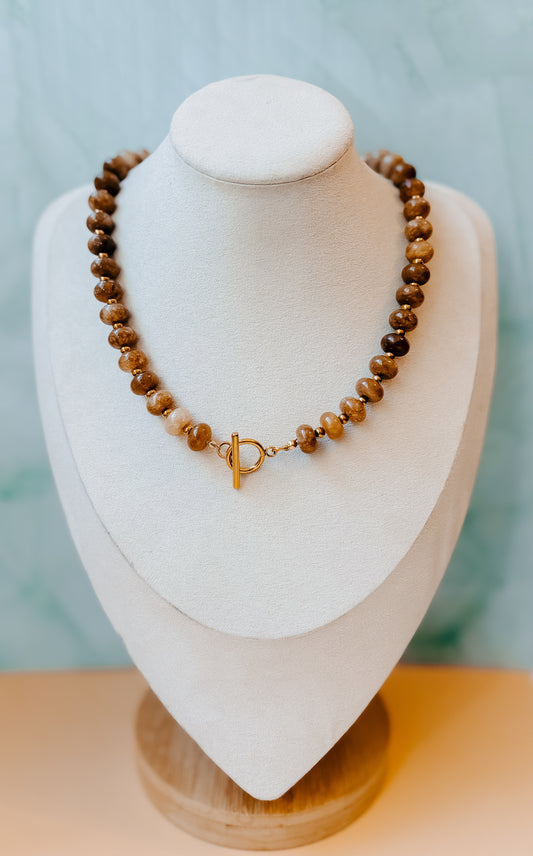 Long Way Home Beaded Necklace