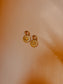 Sundown Huggie Earrings