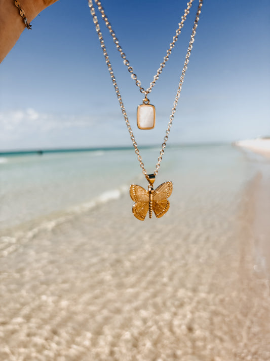 You in Bloom Collection - Evolve with Grace Layered Necklace