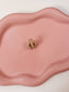 Vivienne Pearl Huggie Earrings