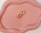Vivienne Pearl Huggie Earrings