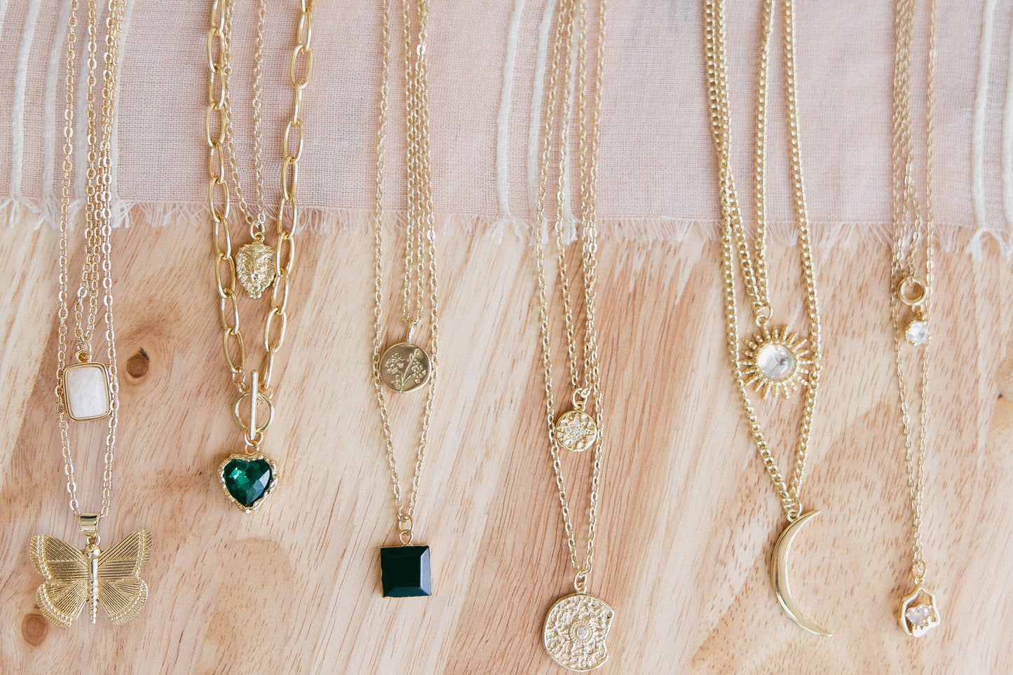 You in Bloom Collection - Hold Onto Hope Layered Necklace